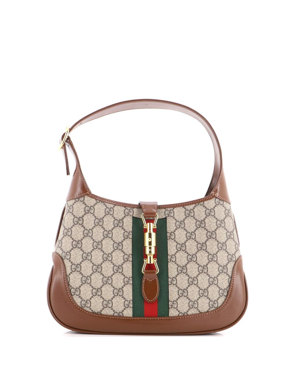 Gucci Jackie Hobo Gg Coated Canvas #369115G22B